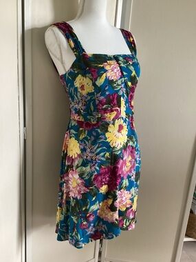 💗 NWT BAND OF GYPSIES dress Sz S sleeveless floral summer dress